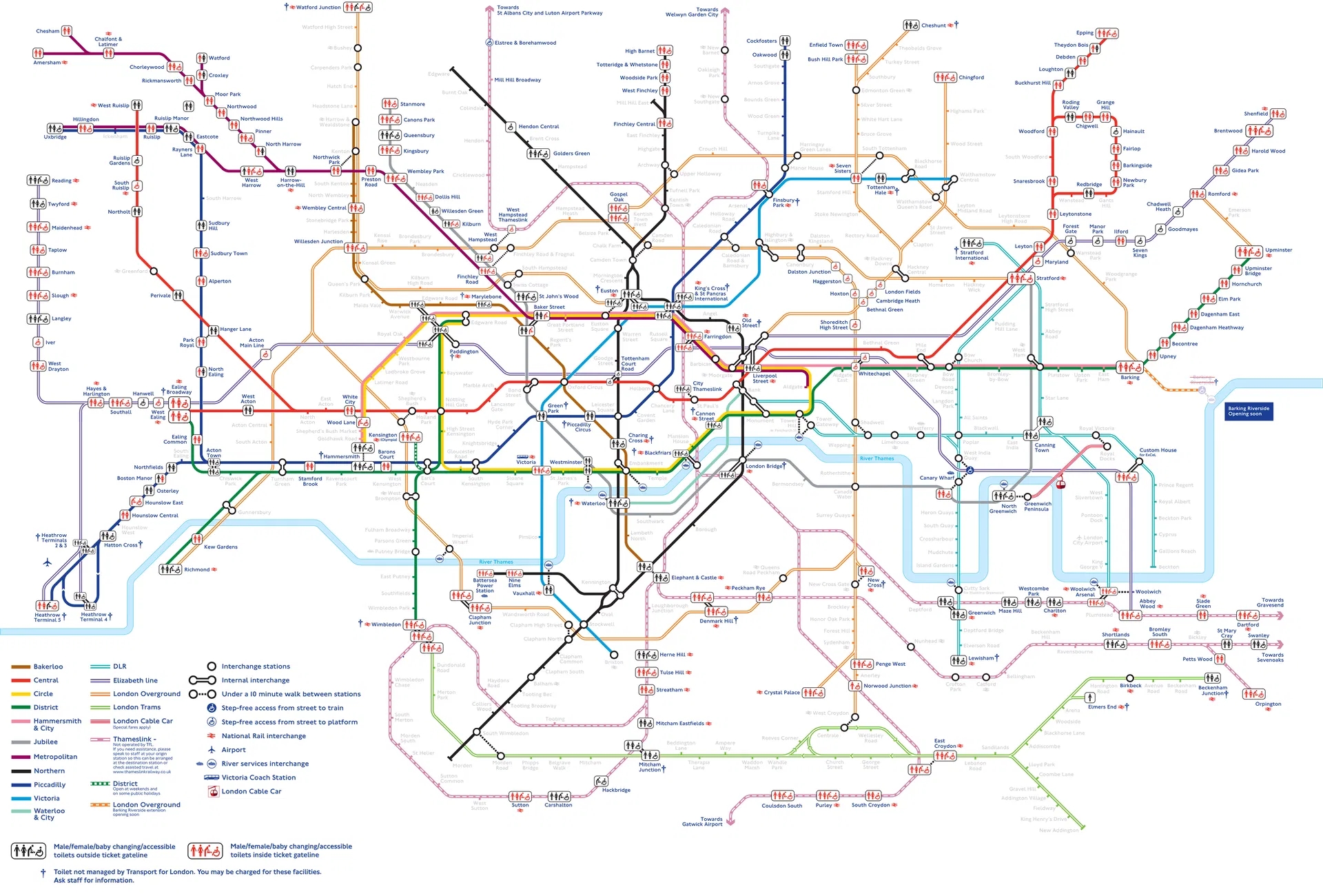 London Tube Map And Zones 2024 Chameleon Web Services 