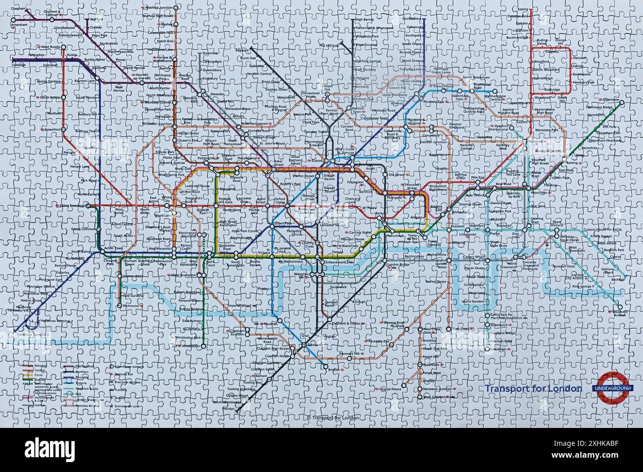 London Tube Map Vintage Hi res Stock Photography And Images Alamy