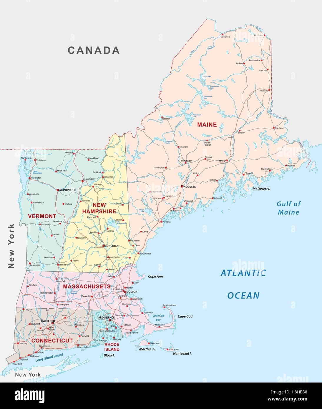 Long Island New York Stock Vector Images Alamy