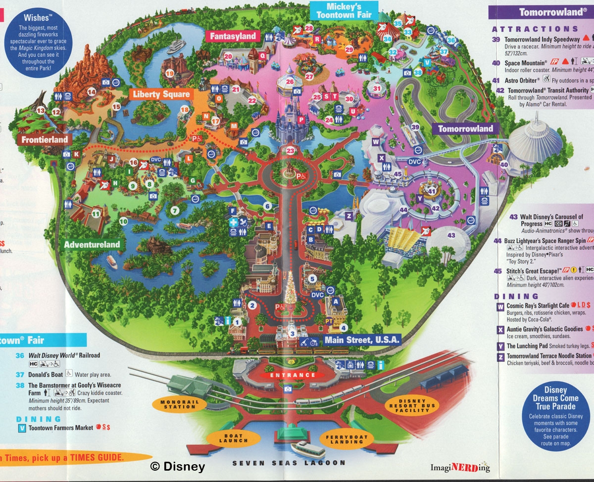 Magic Kingdom Maps Galore ImagiNERDing Magic Kingdom Maps Galore ImagiNERDing