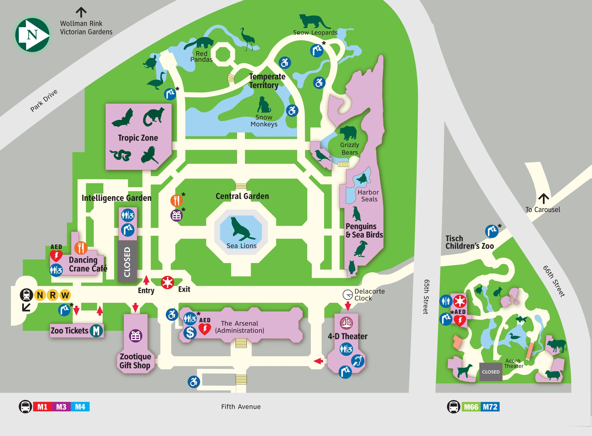 Central Park Nyc Map Printable