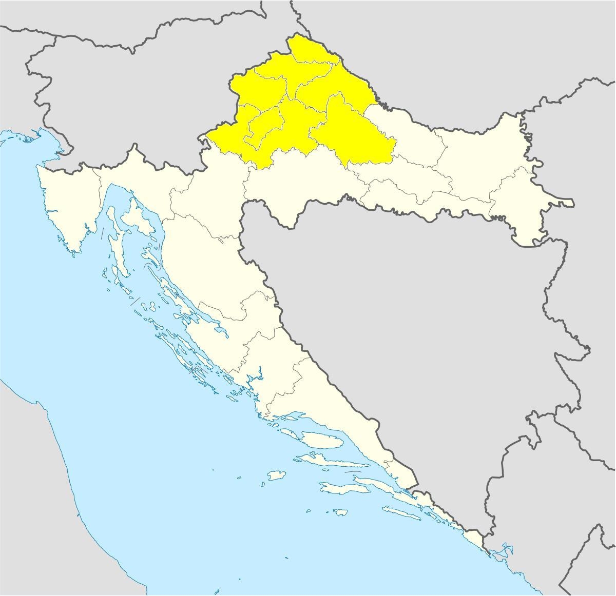 Map Of Croatia Offline Map And Detailed Map Of Croatia