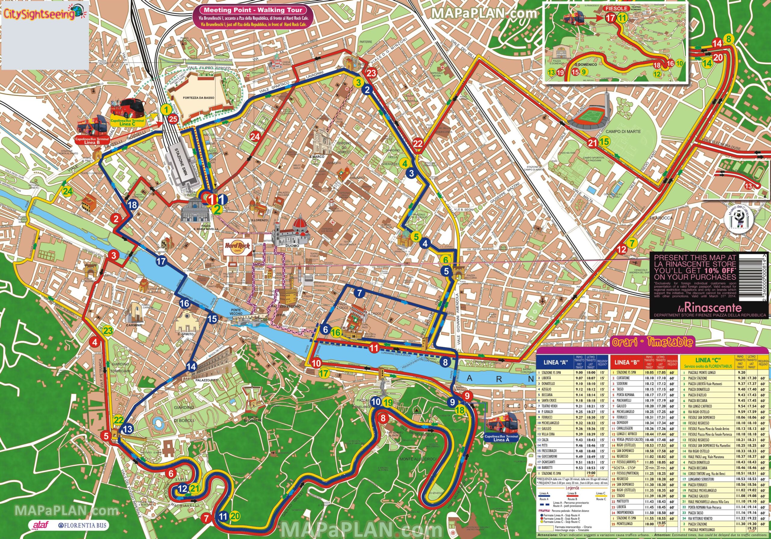Map Of Florence Tourist Attractions City Sightseeing Hop on Hop off Bus Double Decker Open Top Coach Tour Passing By Basilica Di Santa Croce Map Of Florence Tourist Attractions City Sightseeing Hop on Hop off Bus Double Decker Open Top Coach Tour Passing By Basilica Di Santa Croce