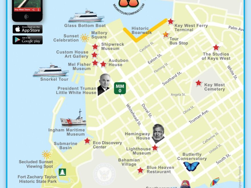 Map Of Florida Keys And Key West
