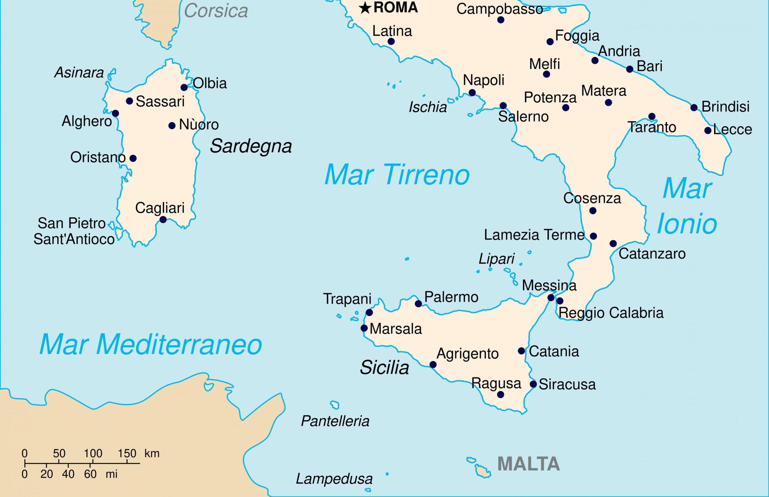 Map Of Italy Offline Map And Detailed Map Of Italy
