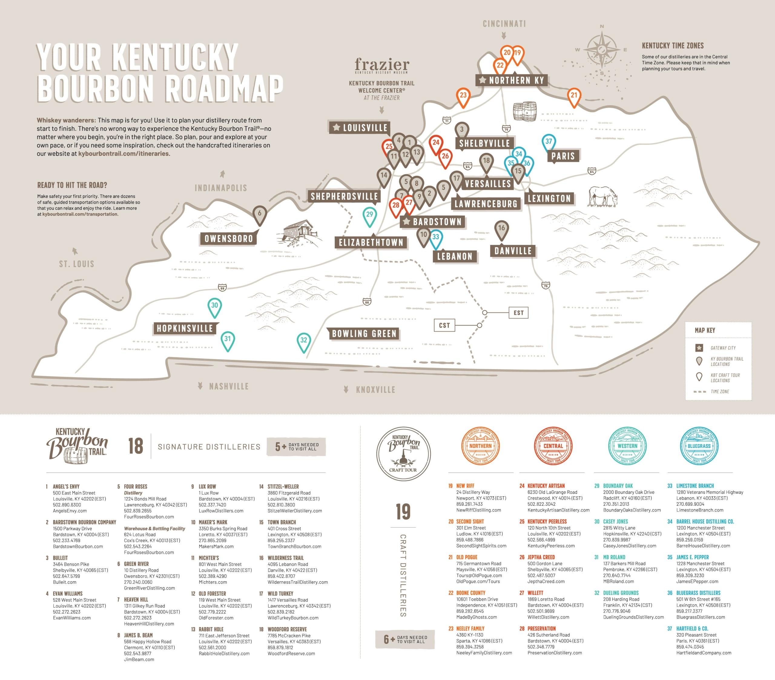 Printable Map Of Kentuckey
