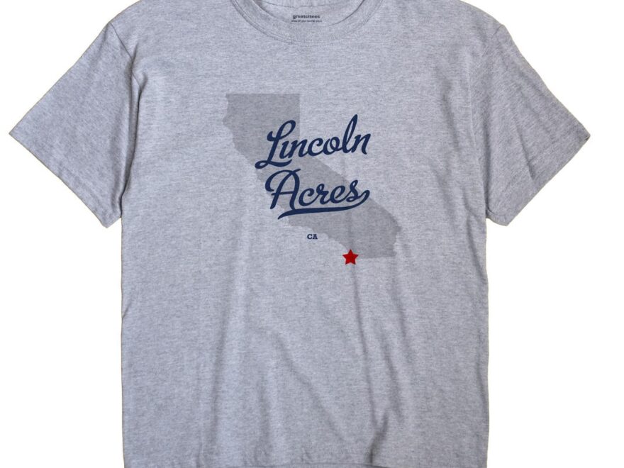 Map Of Lincoln Acres CA California