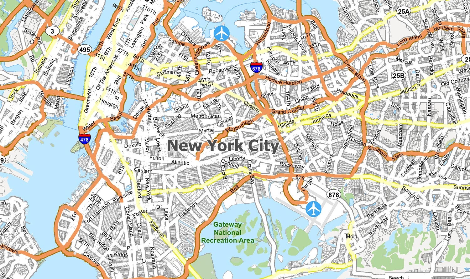 Printable Map Of New York Times Square