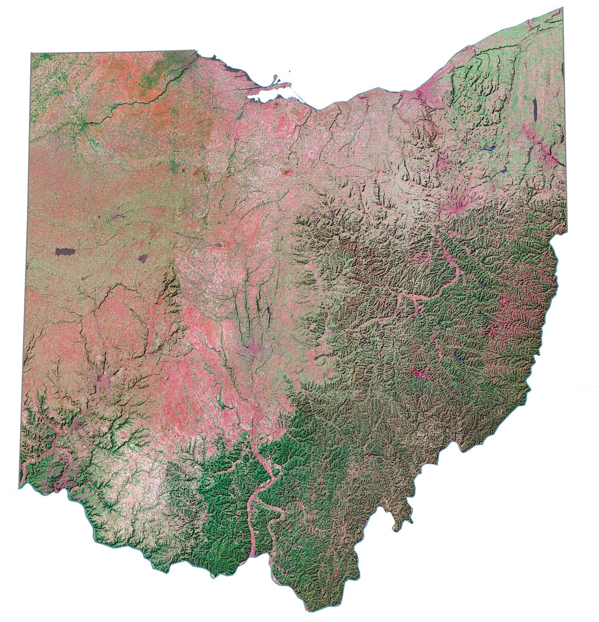 Map Of Ohio Cities And Roads GIS Geography Map Of Ohio Cities And Roads GIS Geography