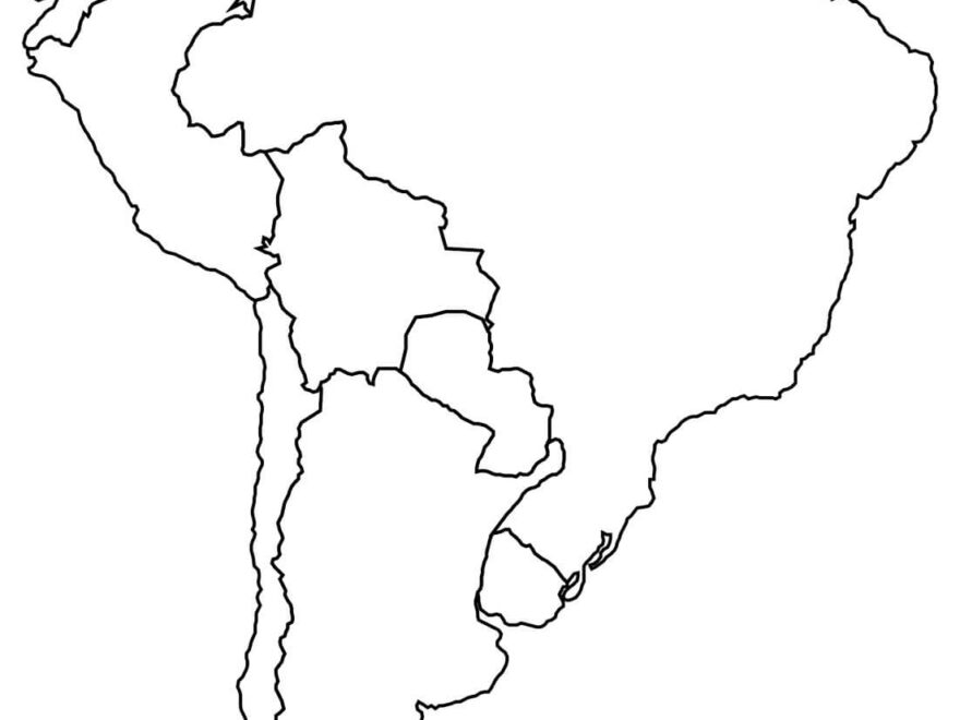 Map Of South America Map South America Free