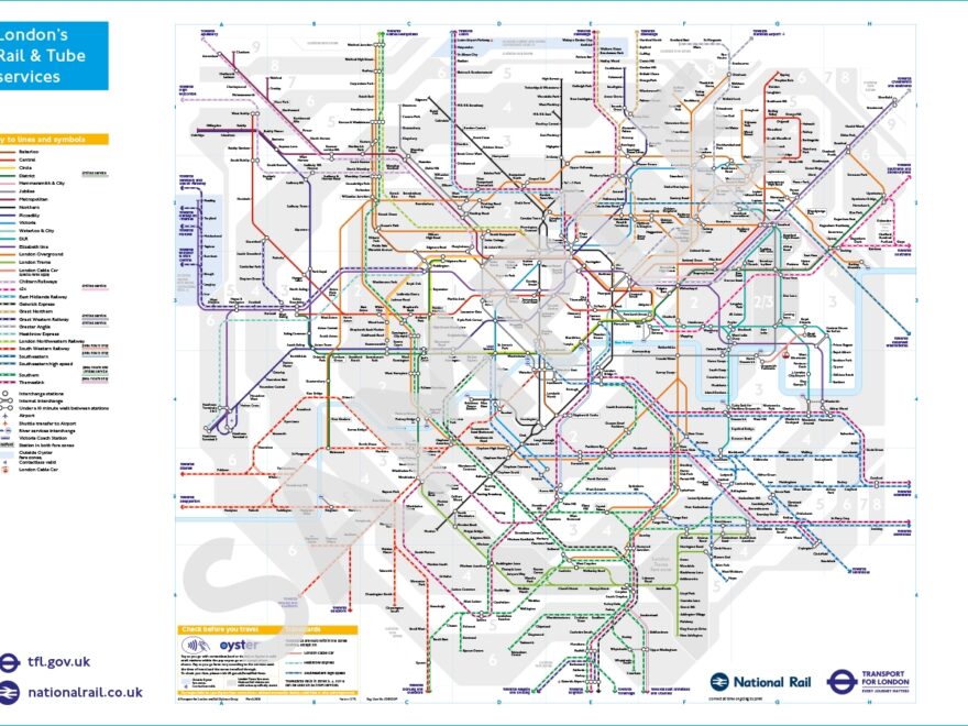 Map Sizes Formats Transport For London