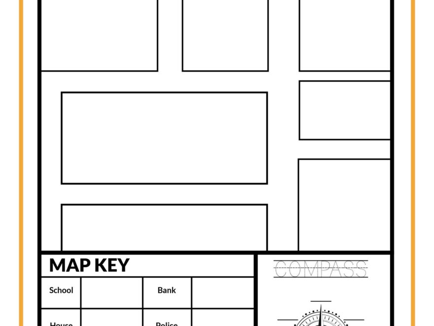 Map Skills Activity Printable Our Crazy Adventures In Autismland