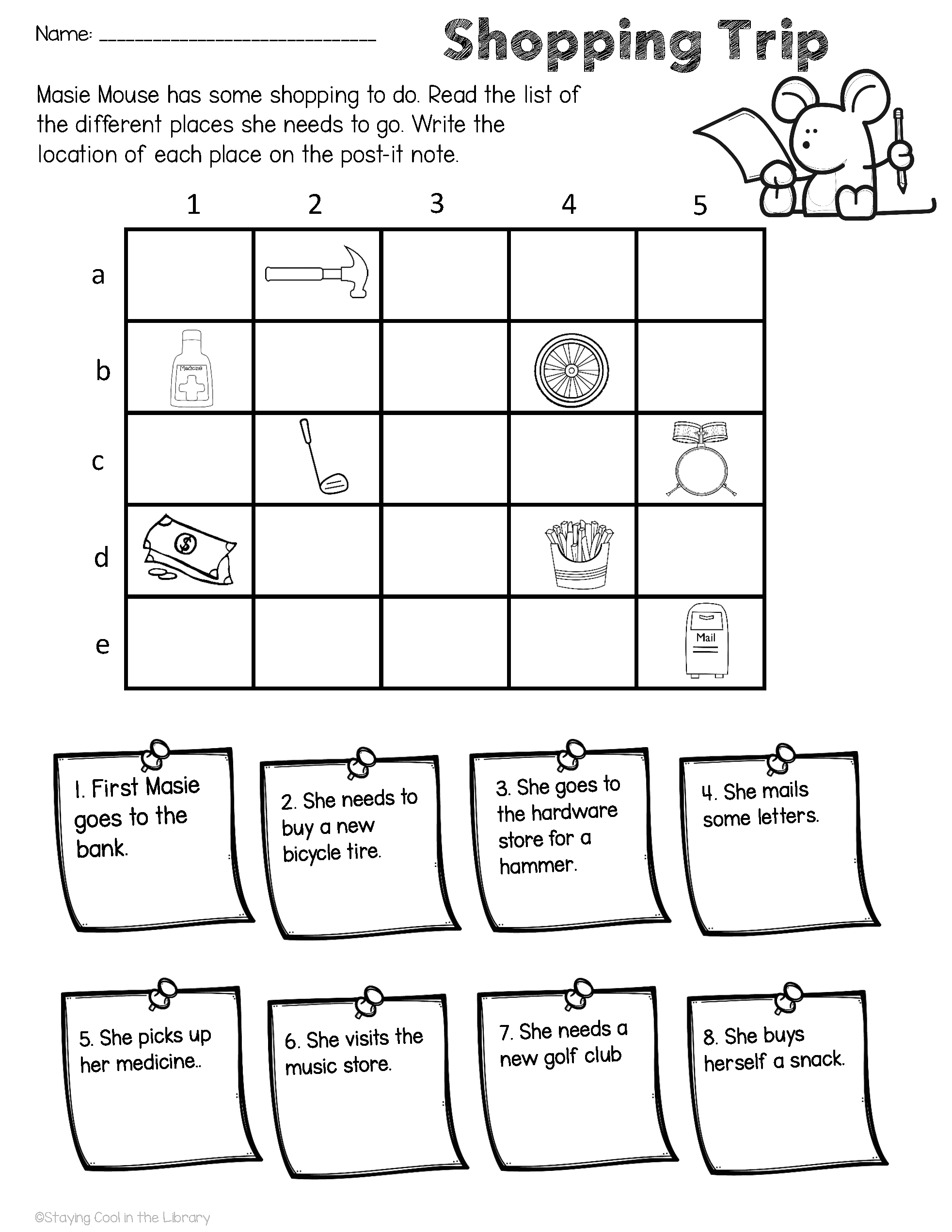 Map Skills Printables And Worksheets Make Your Own Map Staying Cool In The Library Map Skills Printables And Worksheets Make Your Own Map Staying Cool In The Library