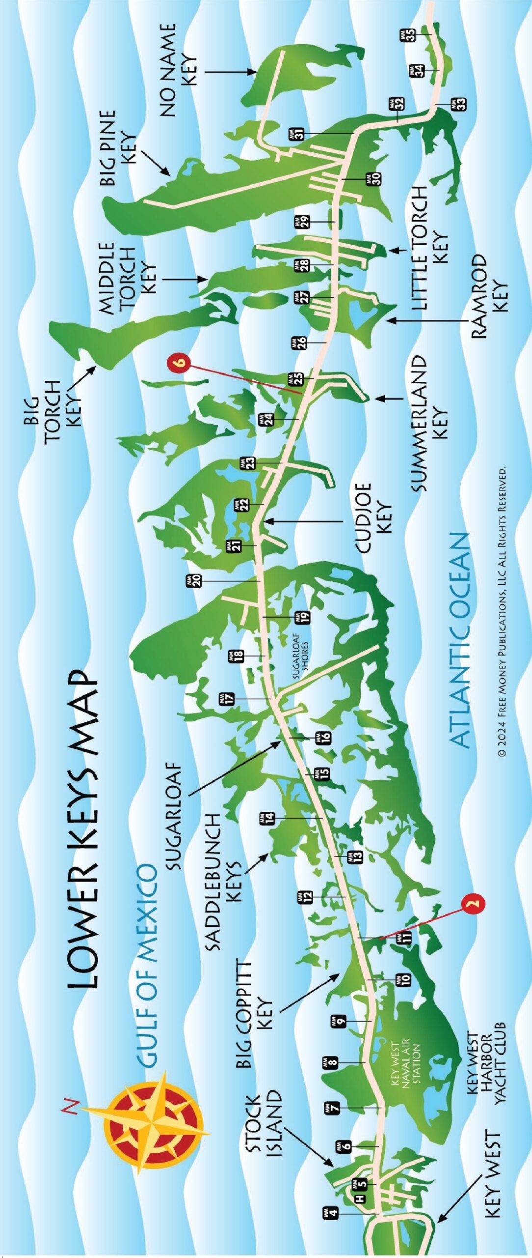 Printable Street Map Of Key West Florida
