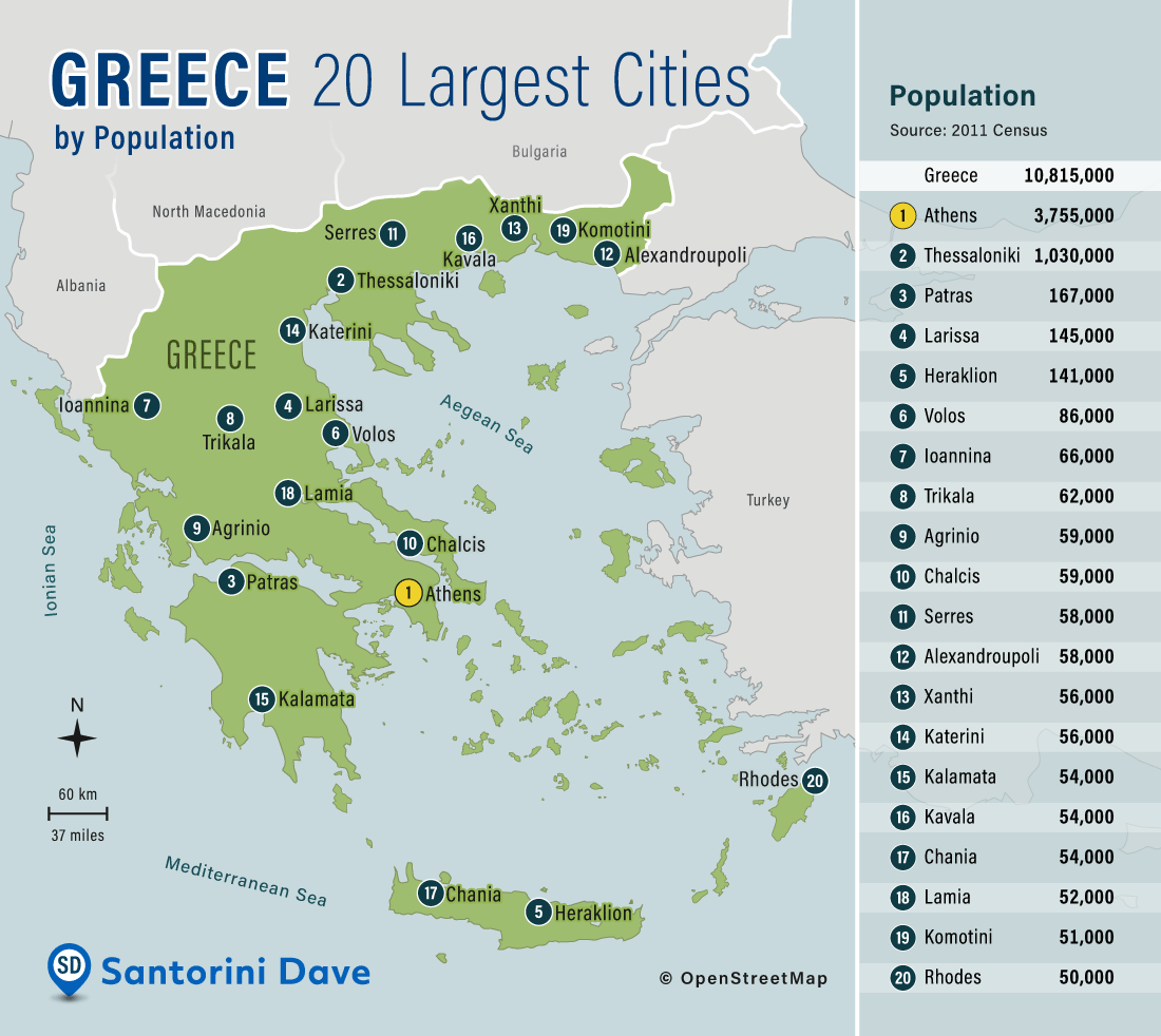 MAPS Of GREECE Cities Greek Islands Ancient Greece