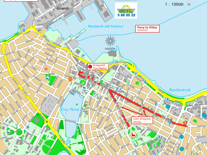 Maps Of Iceland Visitor s Guide