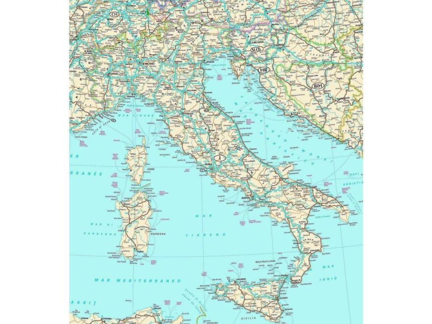 Maps Of Italy Collection Of Maps Of Italy Europe Mapsland Maps Of The World