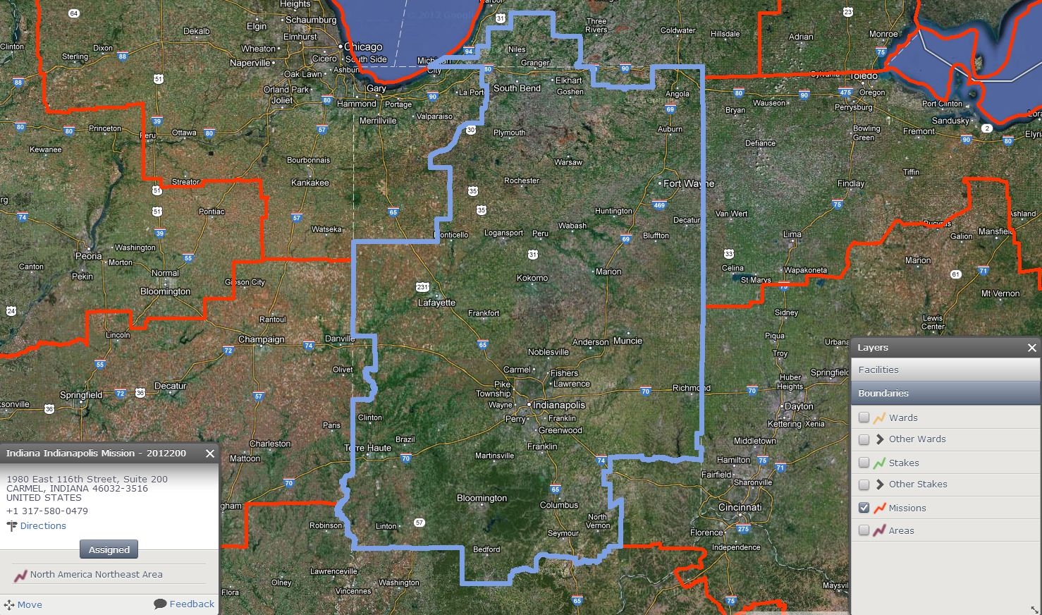 Maps Of Mission Boundaries LDS365 Resources From The Church Latter day Saints Worldwide
