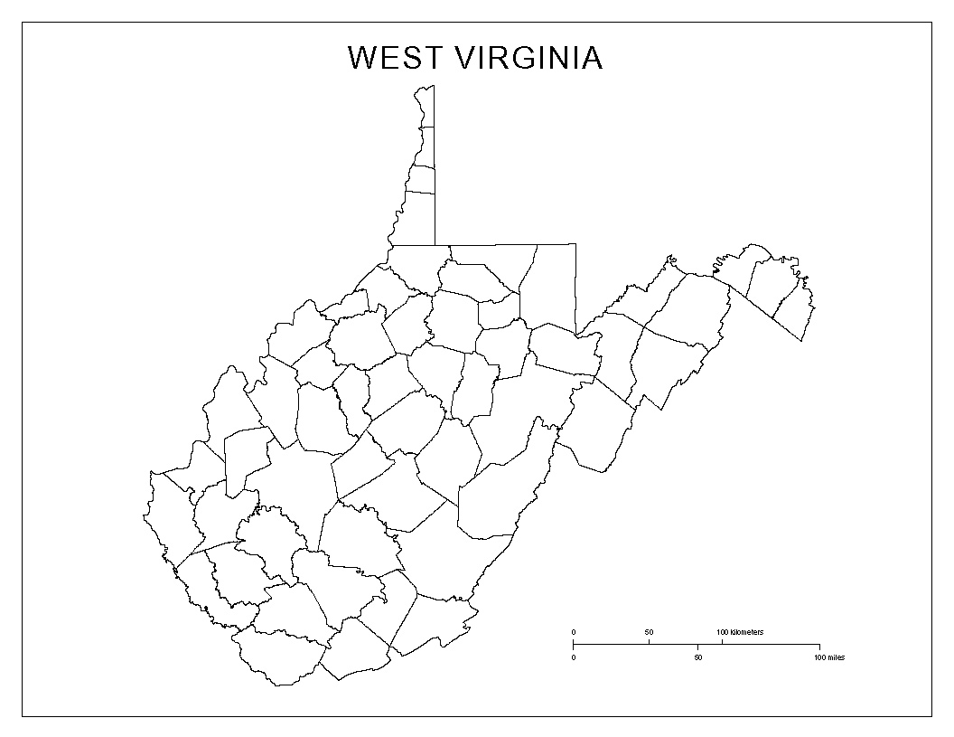 Maps Of West Virginia