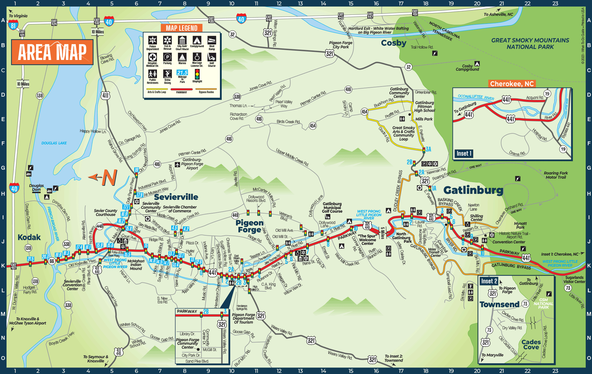 Maps To The Smoky Mountains What To Do In The Smoky Mountains Live The Vacation Life