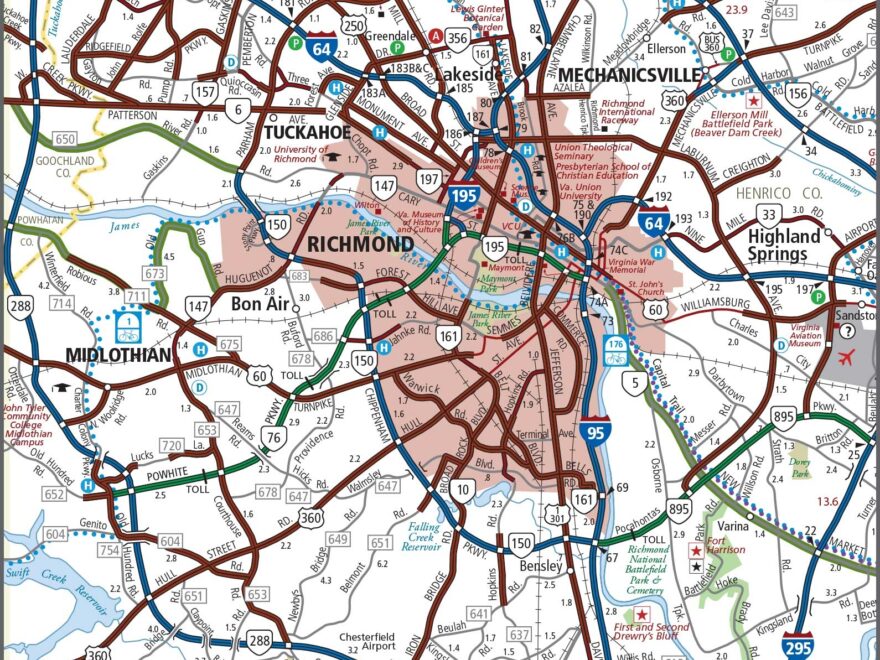 Maps Virginia Department Of Transportation