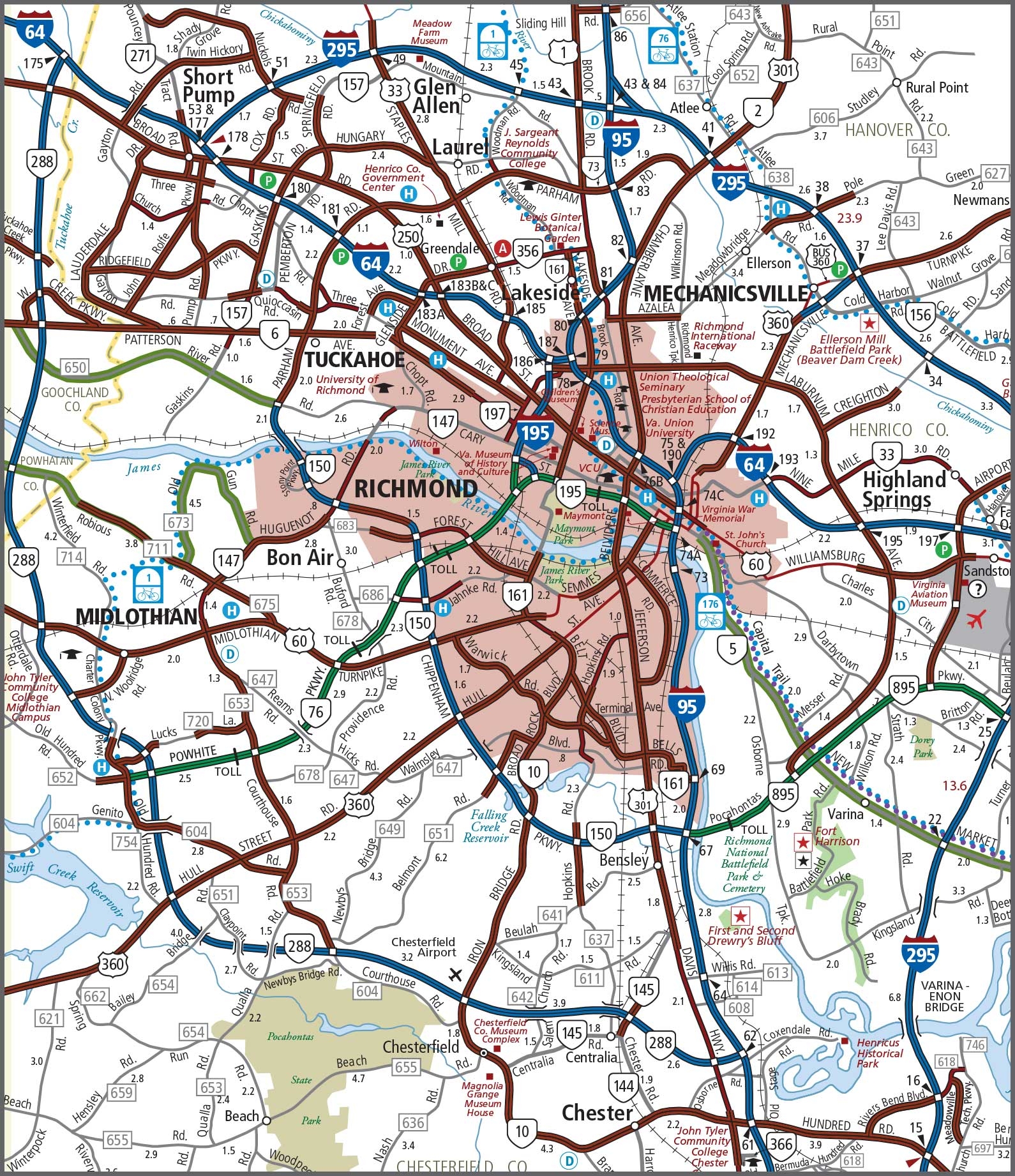 Maps Virginia Department Of Transportation