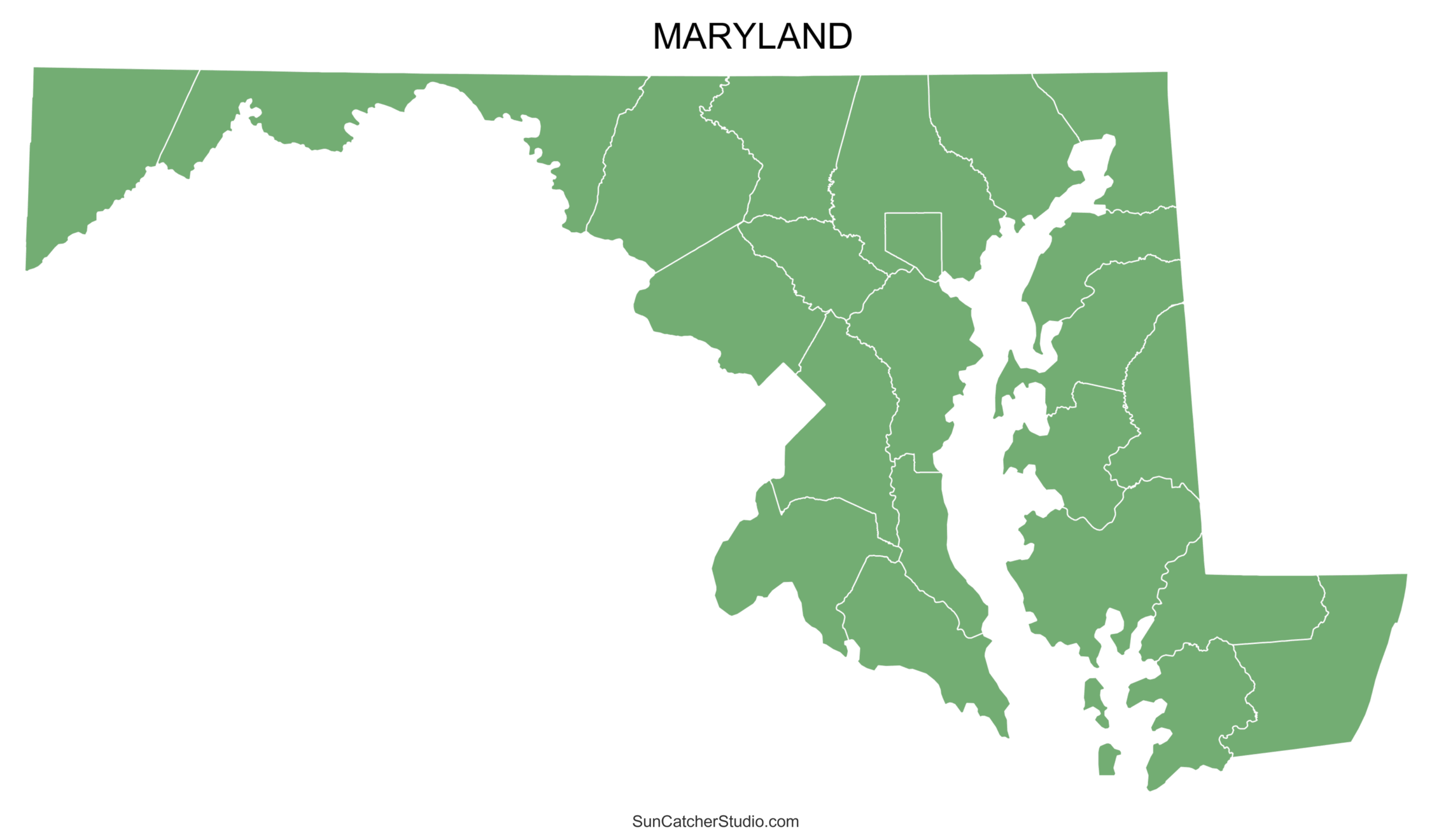 Free Printable Map Outline