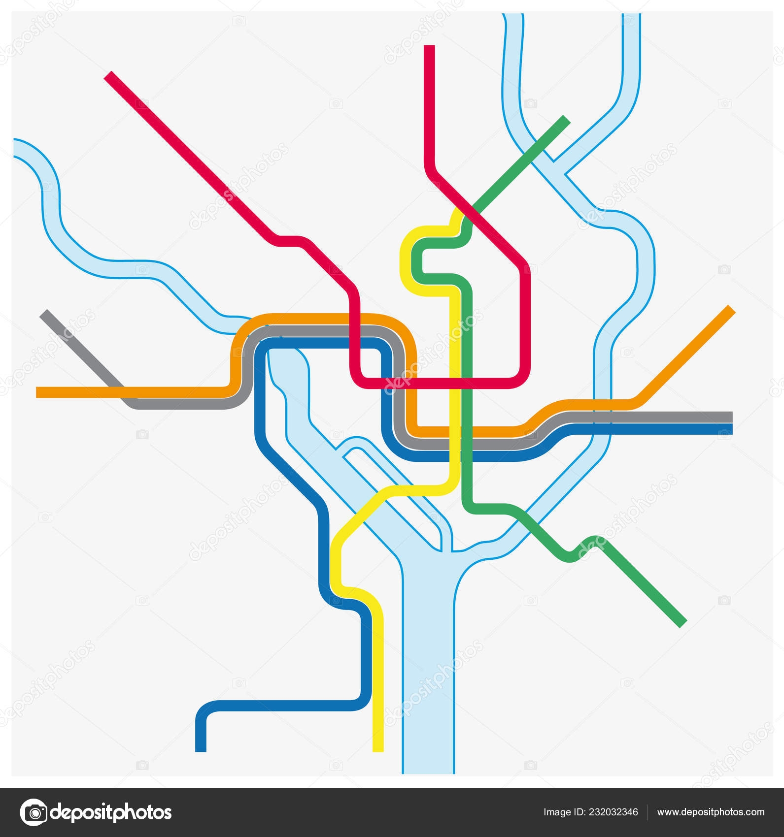 Washingto D.C. Metro System Printable Map Washingto D.C. Metro System Printable Map