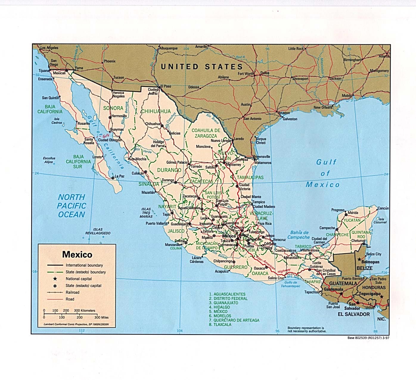Mexico Maps Printable Maps Of Mexico For Download