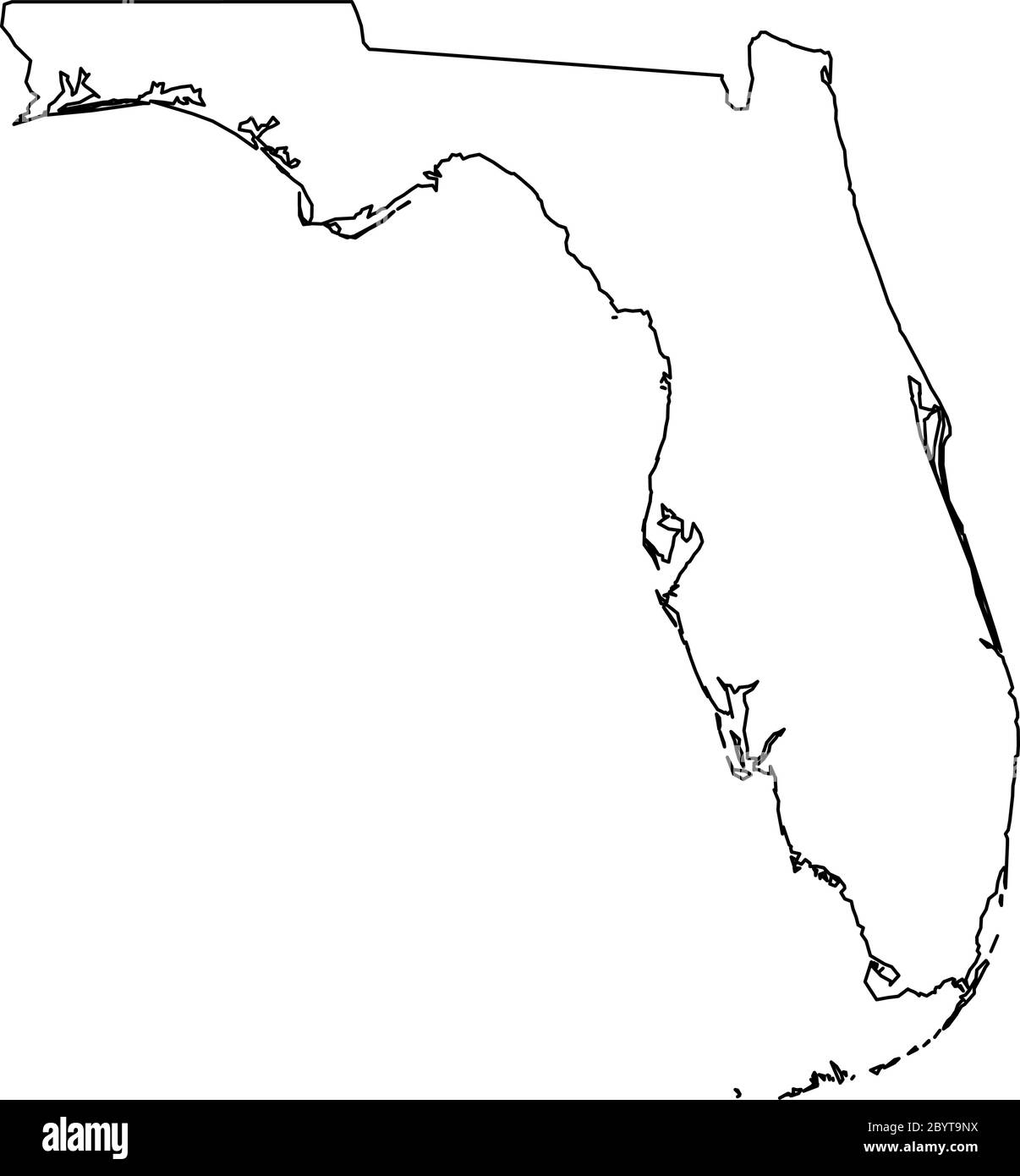 Miami Vector Map Hi res Stock Photography And Images Alamy