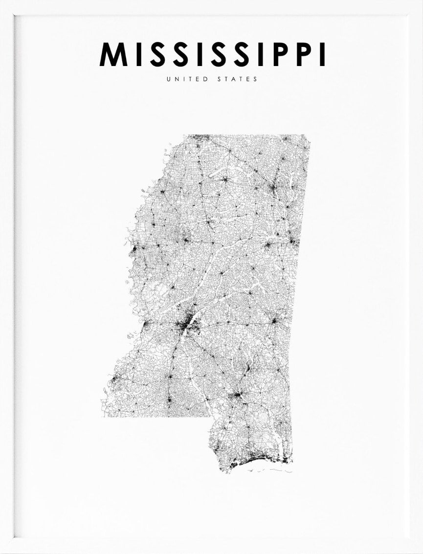 Mississippi Map With Cities And Highways Our Easy Guide