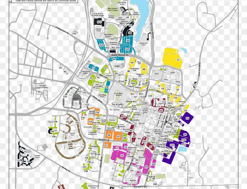 Mississippi State Campus Map HD Png Download Vhv