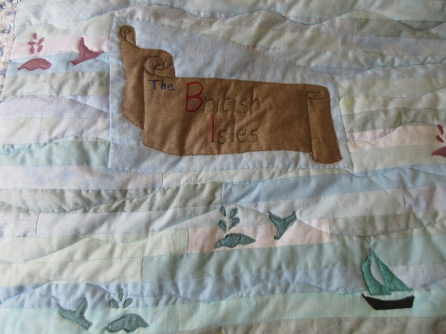 My Map Quilt The Rainbow Angel