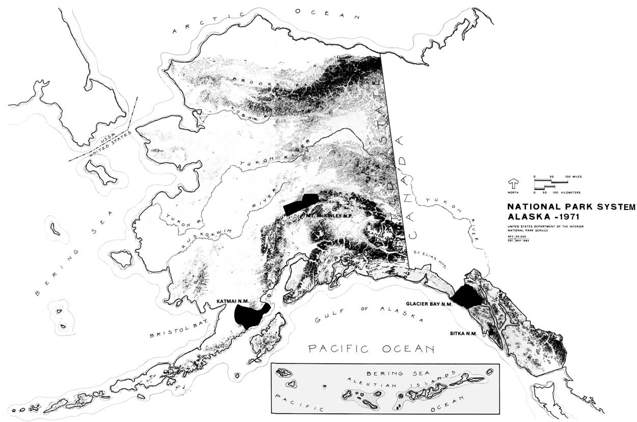 Sitka National Park Printable Map