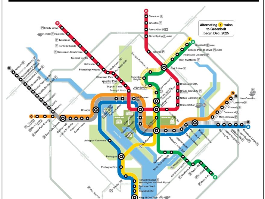 Navigating Washington DC s Metro System Metro Map More