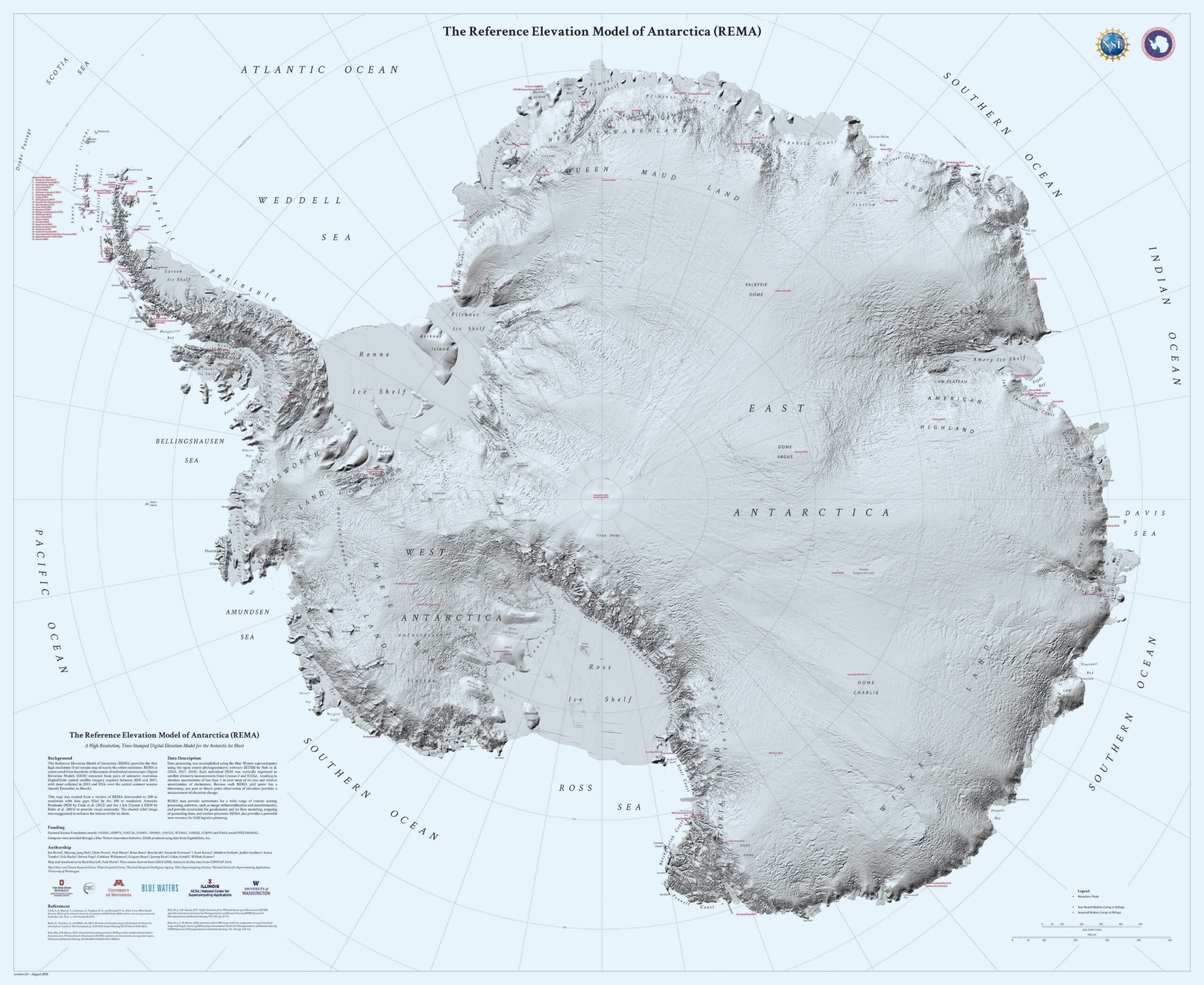 New High Resolution Map Of Antarctica Unveiled Geography Geoscience Sci News New High Resolution Map Of Antarctica Unveiled Geography Geoscience Sci News