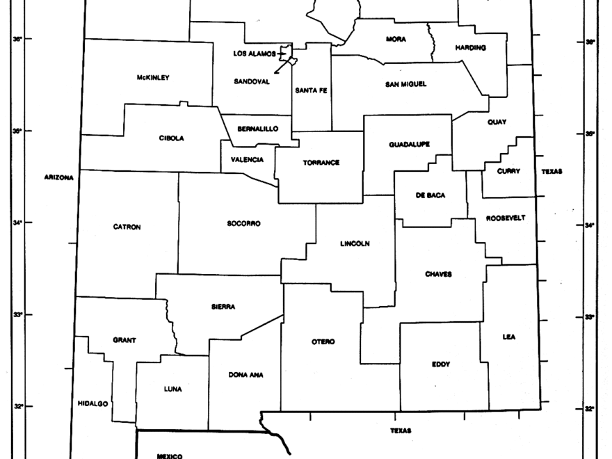 New Mexico Maps Perry Casta eda Map Collection UT Library Online