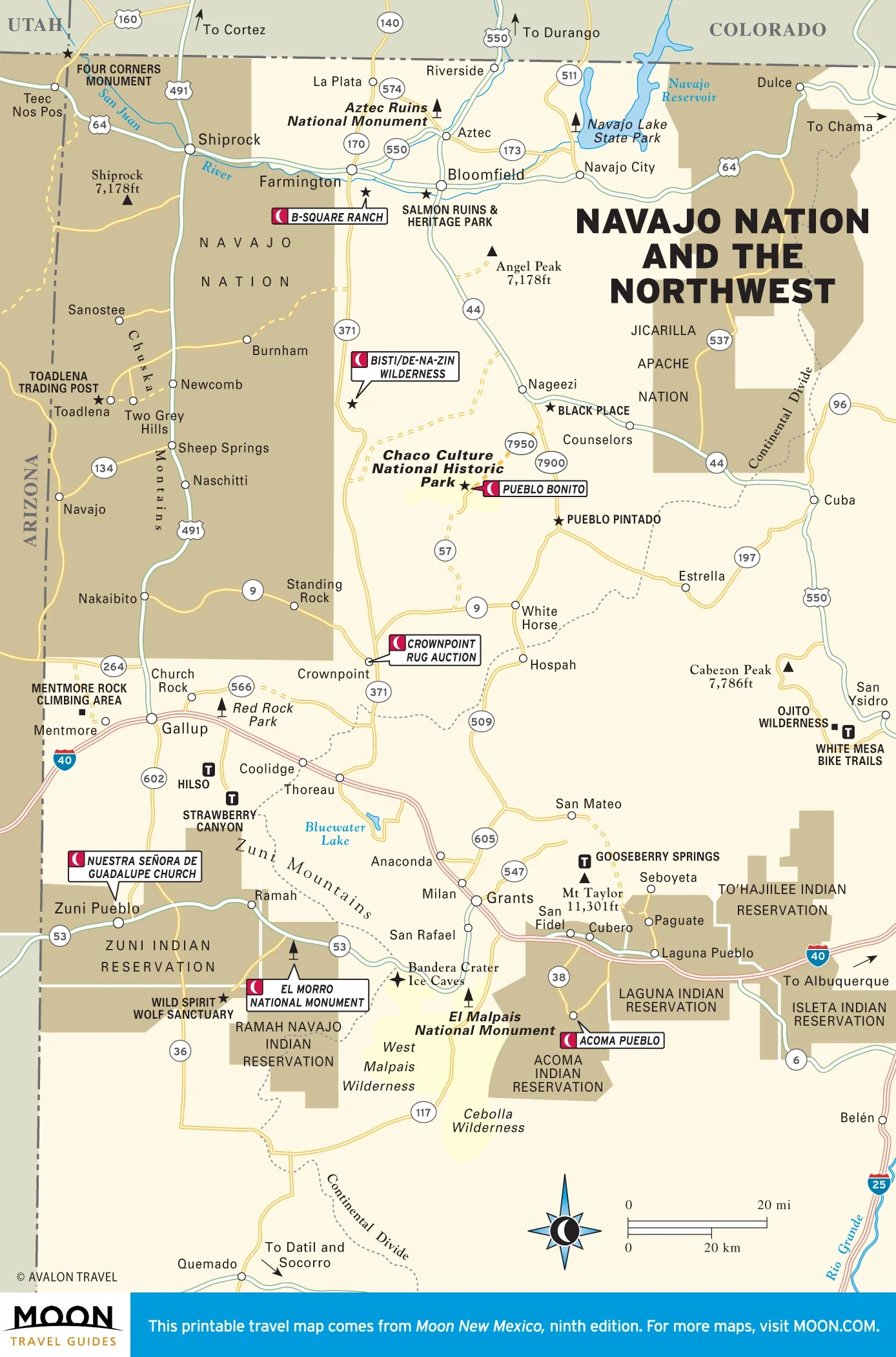 New Mexico Moon Travel Guides