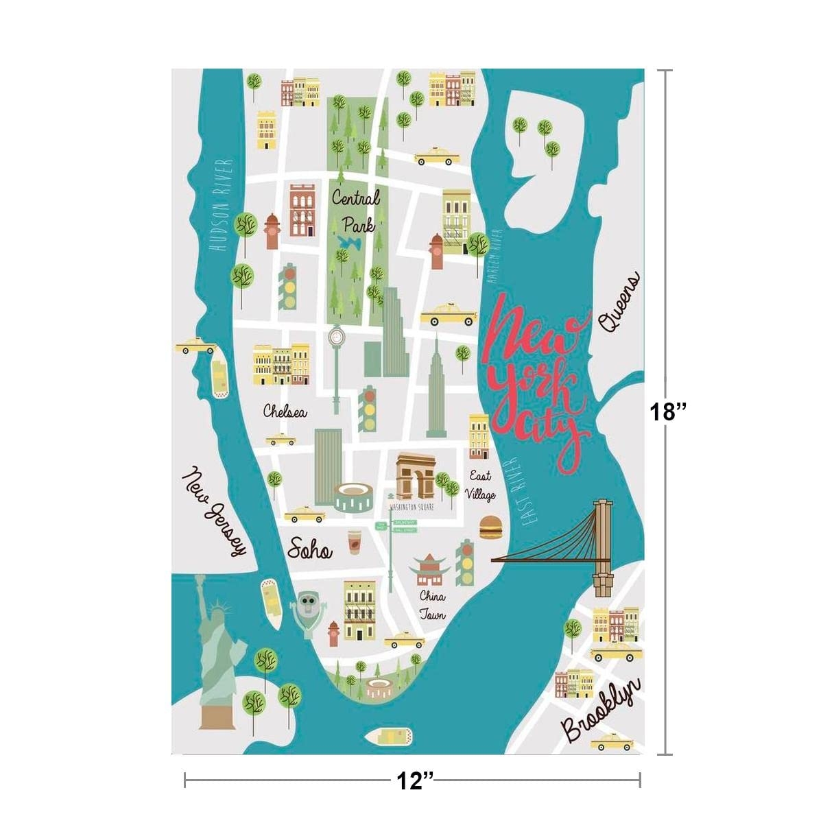 Printable New York City Map For Kids Printable New York City Map For Kids