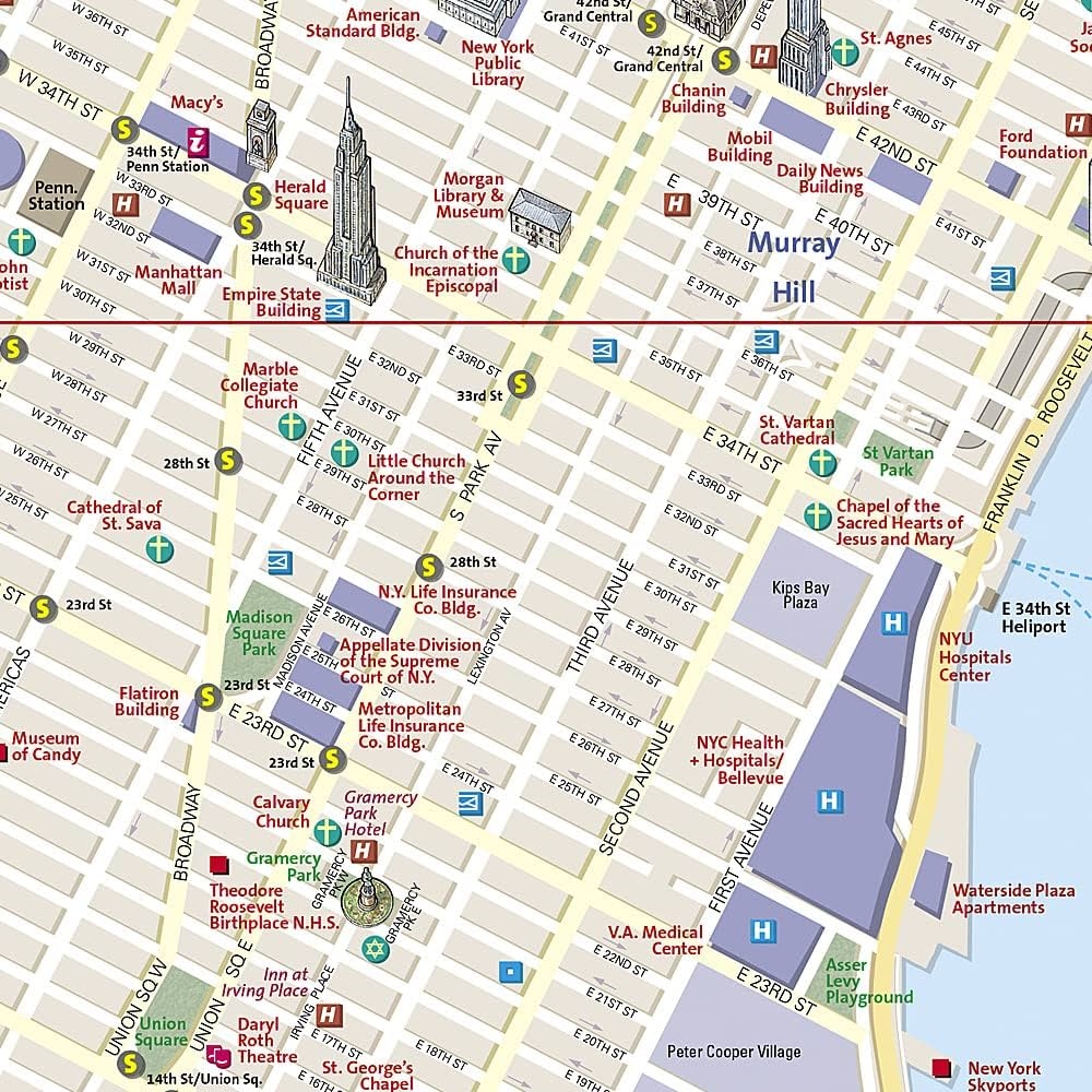 Printable Walking Map Of Nyc