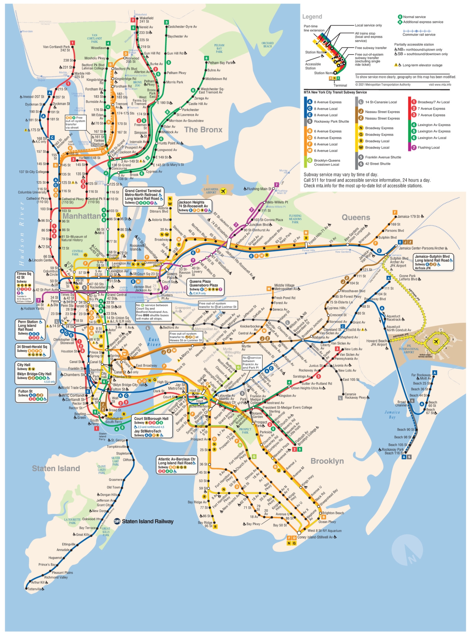 Printable Nyc Map With Avenues Printable Nyc Map With Avenues