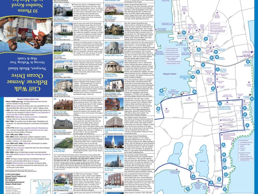Newport RI Map And Guide Newport RI Map Guide