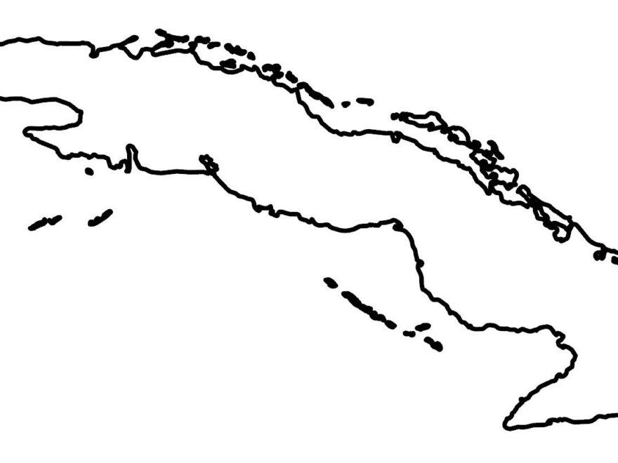 North America Blank Map And Country Outlines GIS Geography