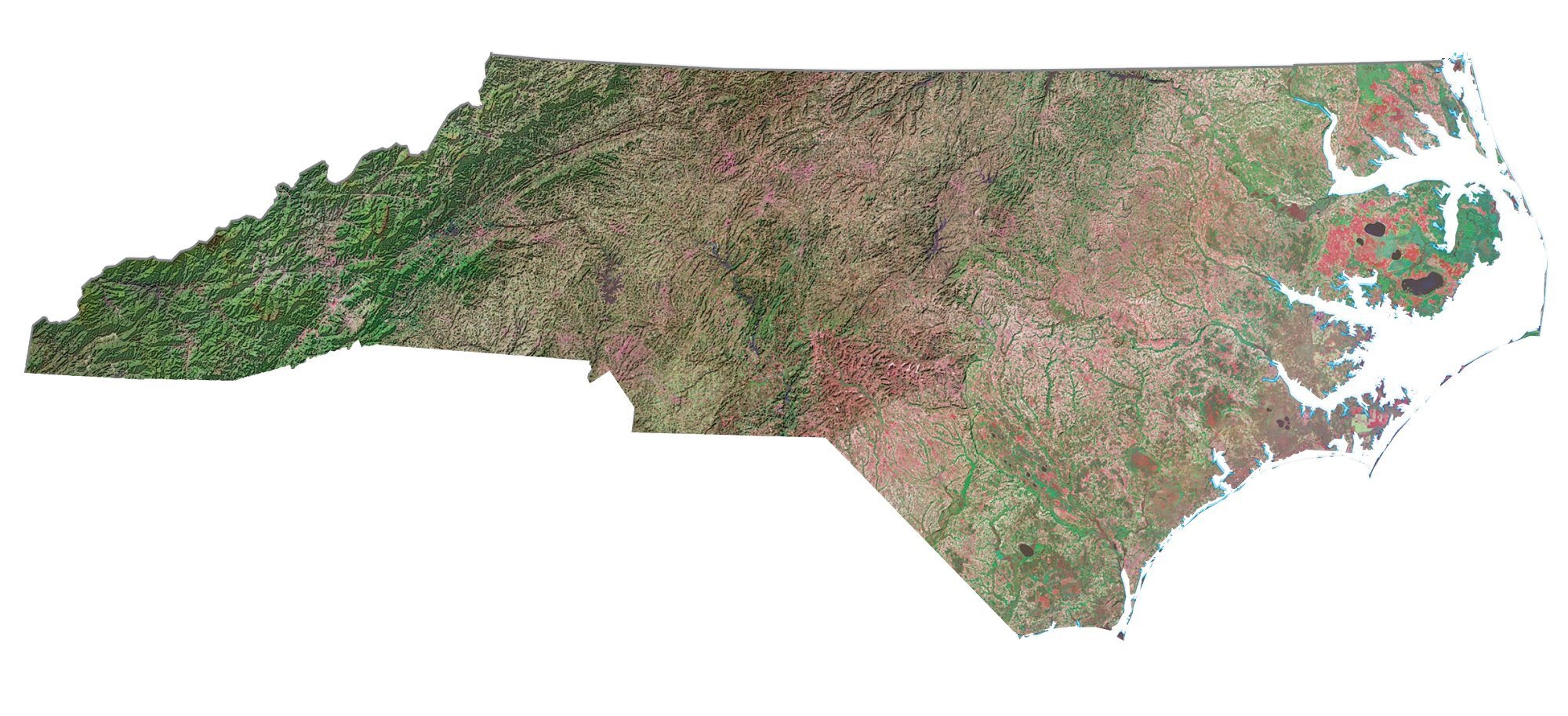 Printable Map Of North Carolina