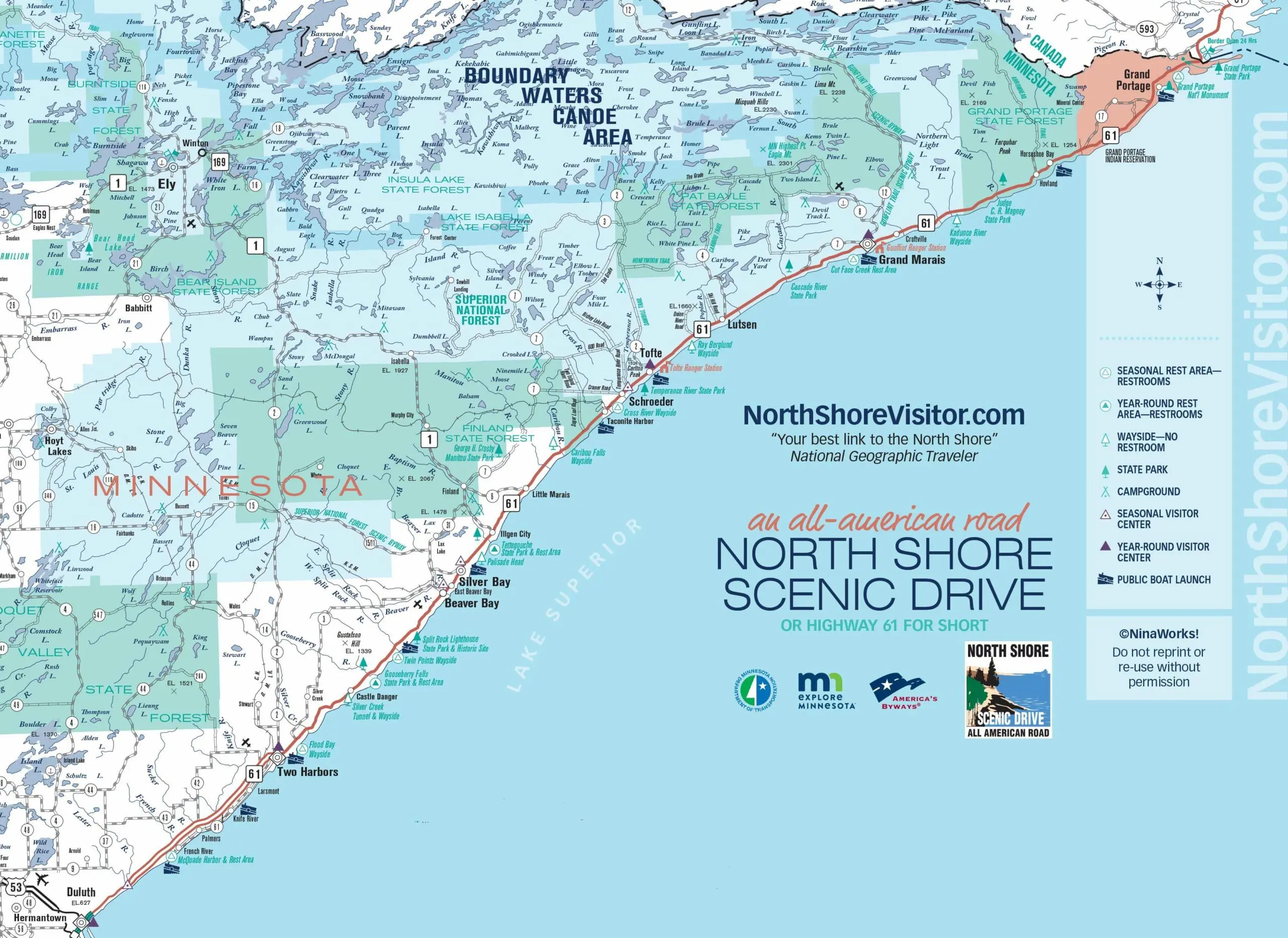 North Shore Maps North Shore Visitor