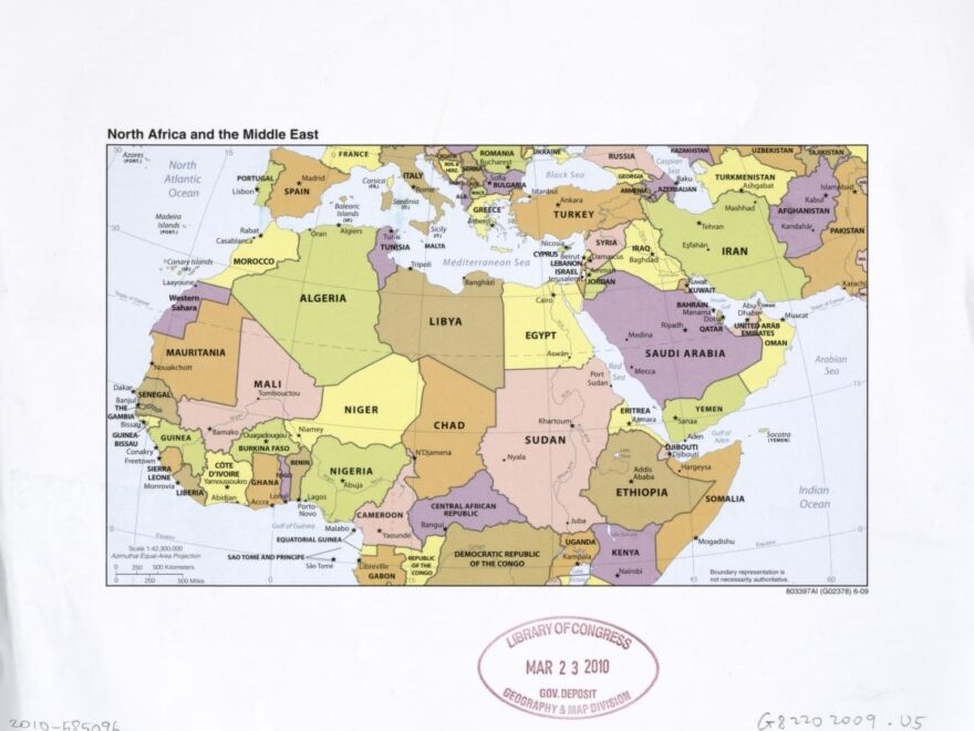 Northern Africa And The Middle East Library Of Congress