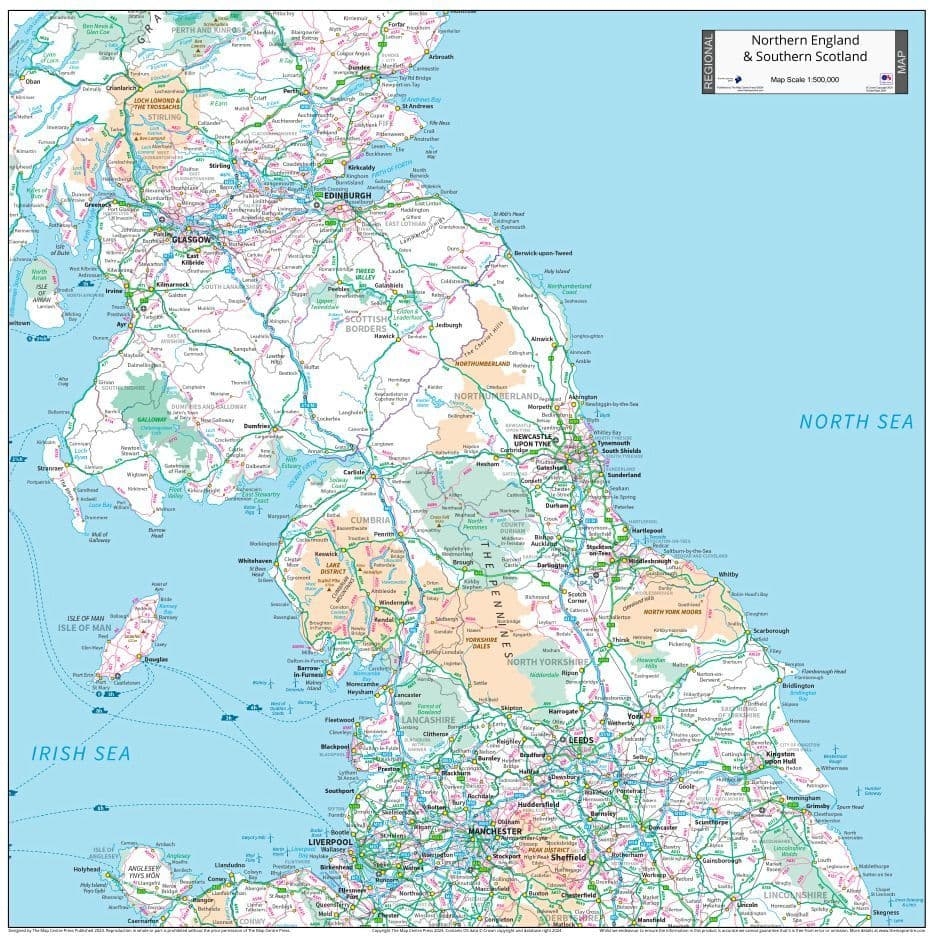Printable Map Of North Scotland