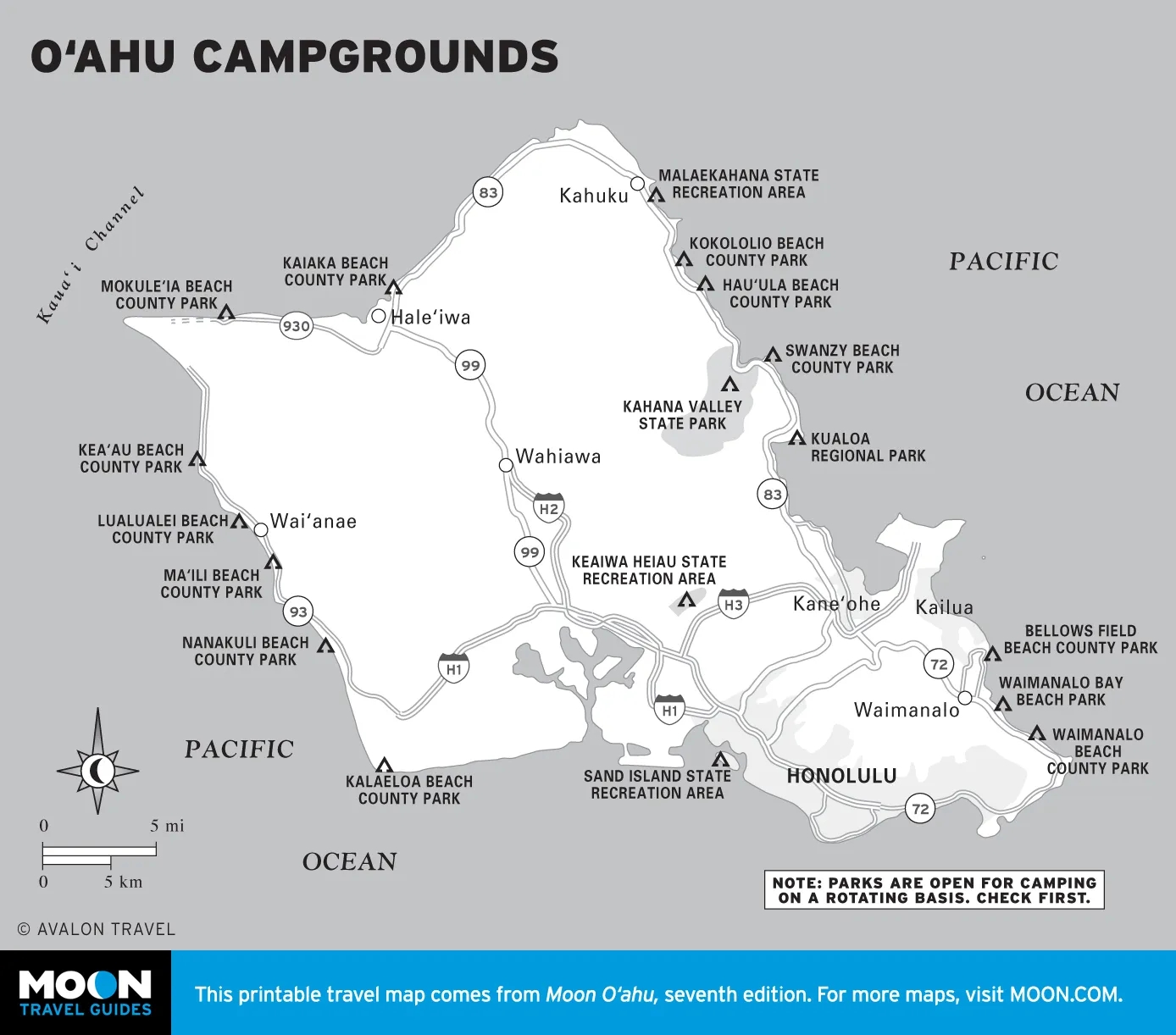 O ahu Moon Travel Guides