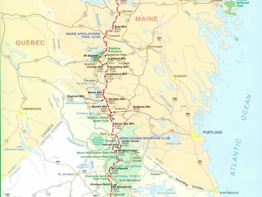 Official Appalachian Trail Maps