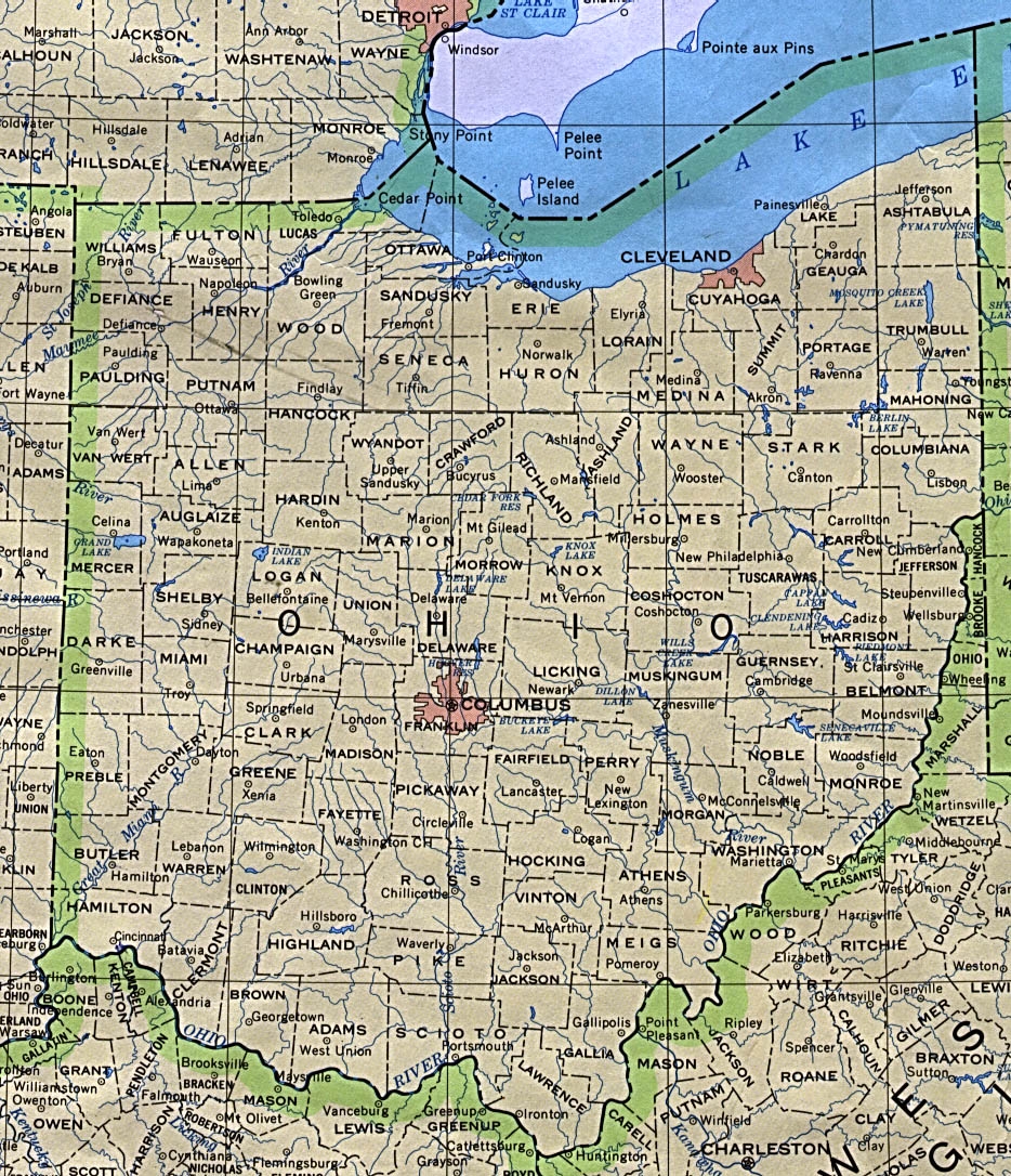 Ohio Base Map